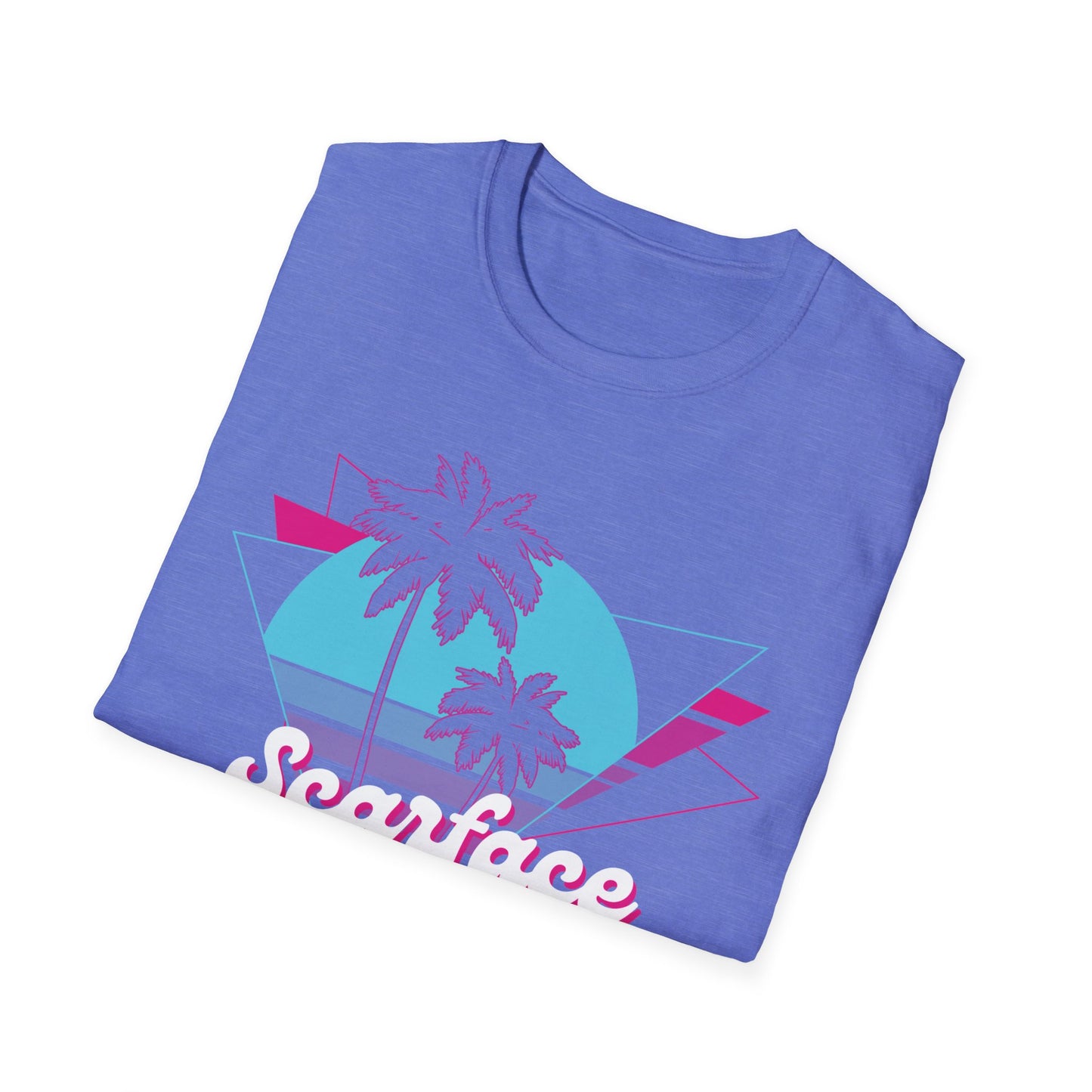 Scarface Neon Empire Graphic T-Shirt – Retro 80s Miami Streetwear Tee