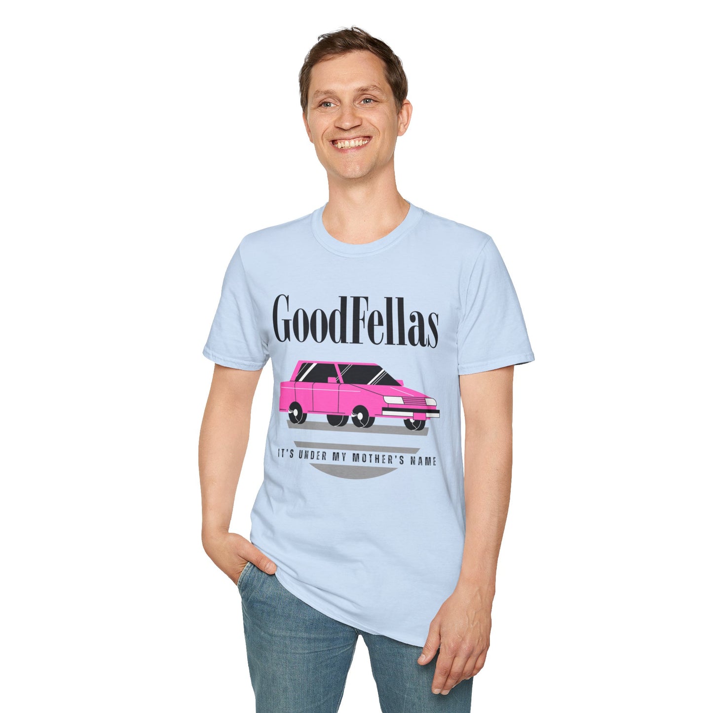 Under My Mother’s Name Graphic Tee – Mob Inspired Retro Car T-Shirt