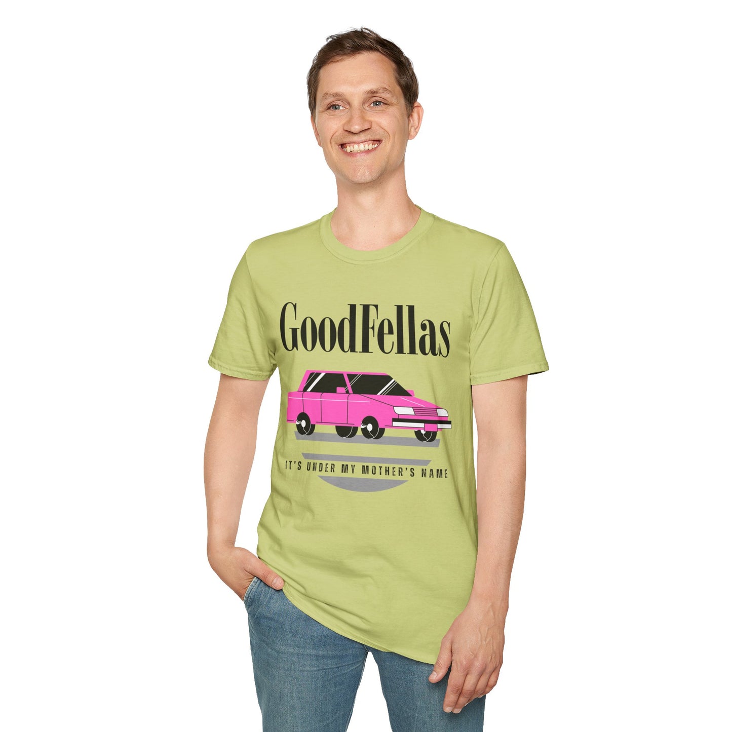 Under My Mother’s Name Graphic Tee – Mob Inspired Retro Car T-Shirt