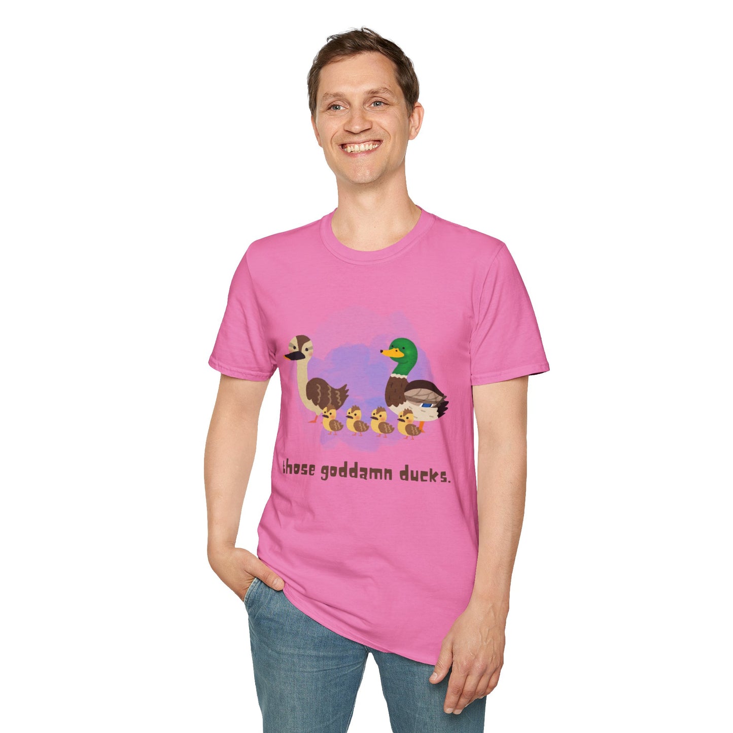 Those Goddamn Ducks – Mob-Inspired Funny Animal Graphic T-Shirt