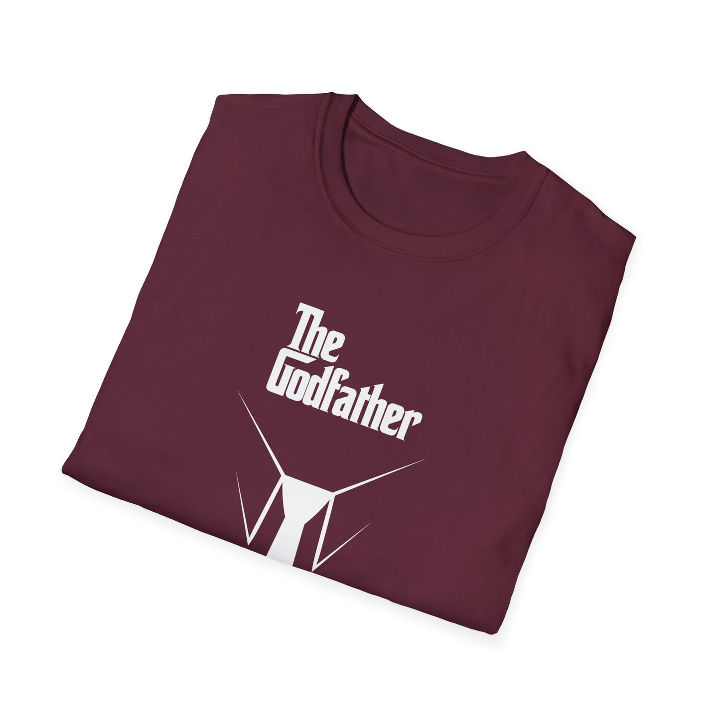 The Don’s Legacy T-Shirt – Iconic Mobster Suit & Rose Graphic Tee