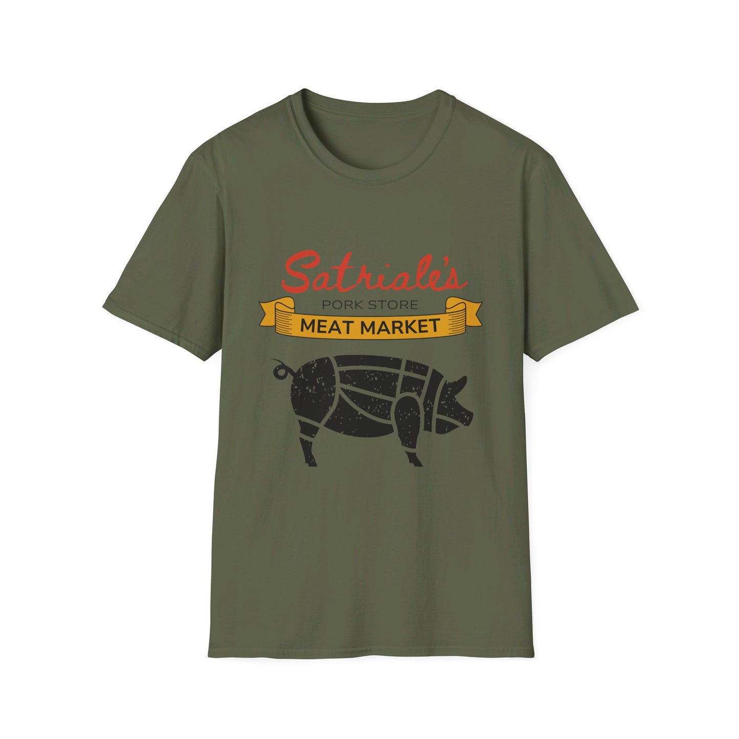 Satriale’s Pork Store T-Shirt – Vintage Meat Market Design