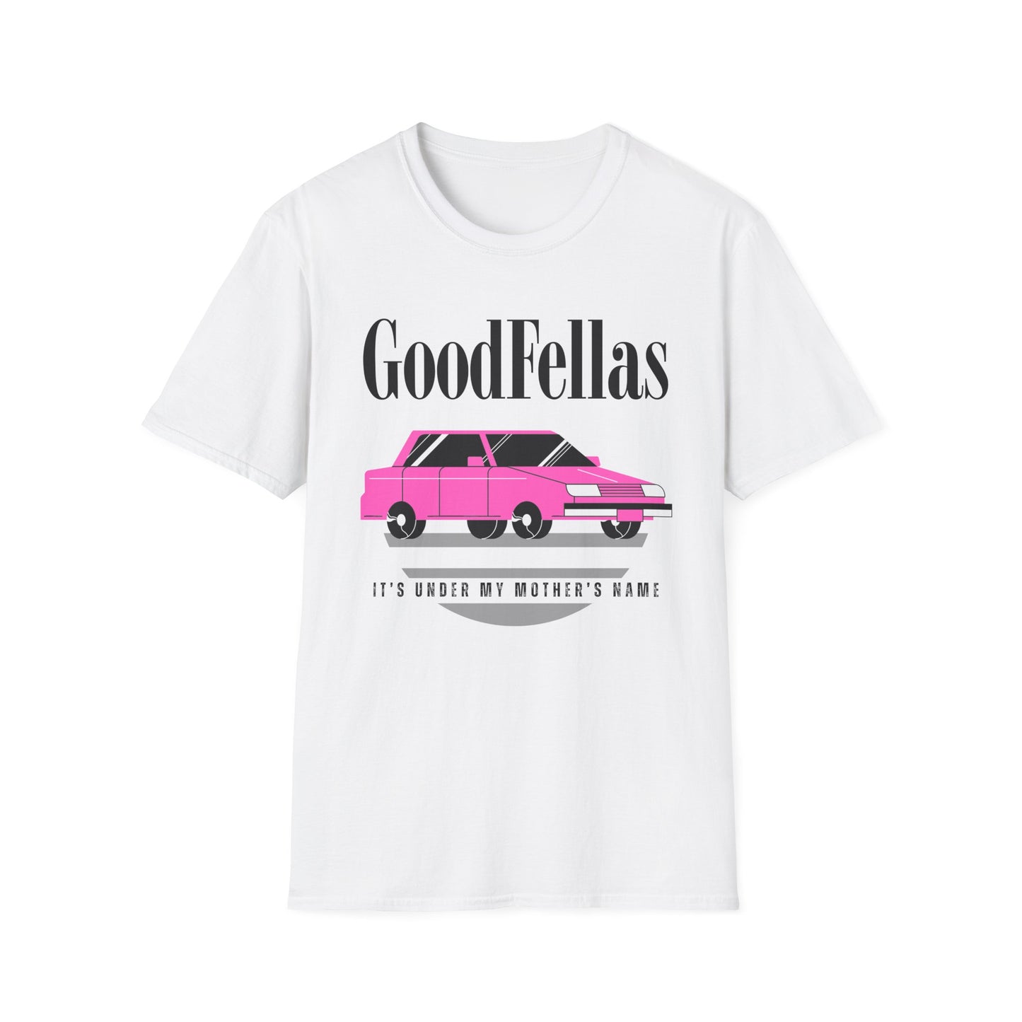 Under My Mother’s Name Graphic Tee – Mob Inspired Retro Car T-Shirt