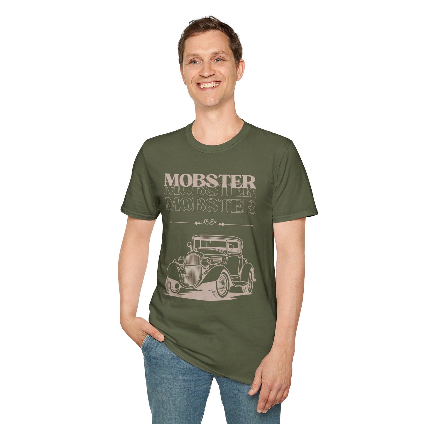 Mobster Ride T-Shirt – Vintage Car Graphic Tee