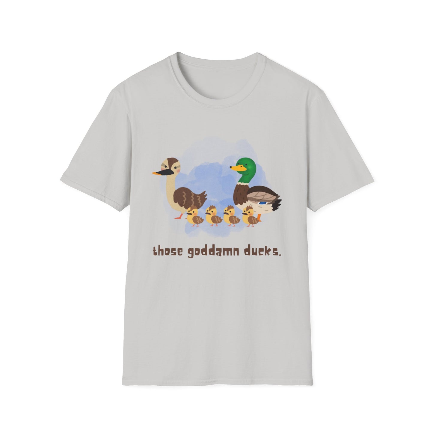 Those Goddamn Ducks – Mob-Inspired Funny Animal Graphic T-Shirt