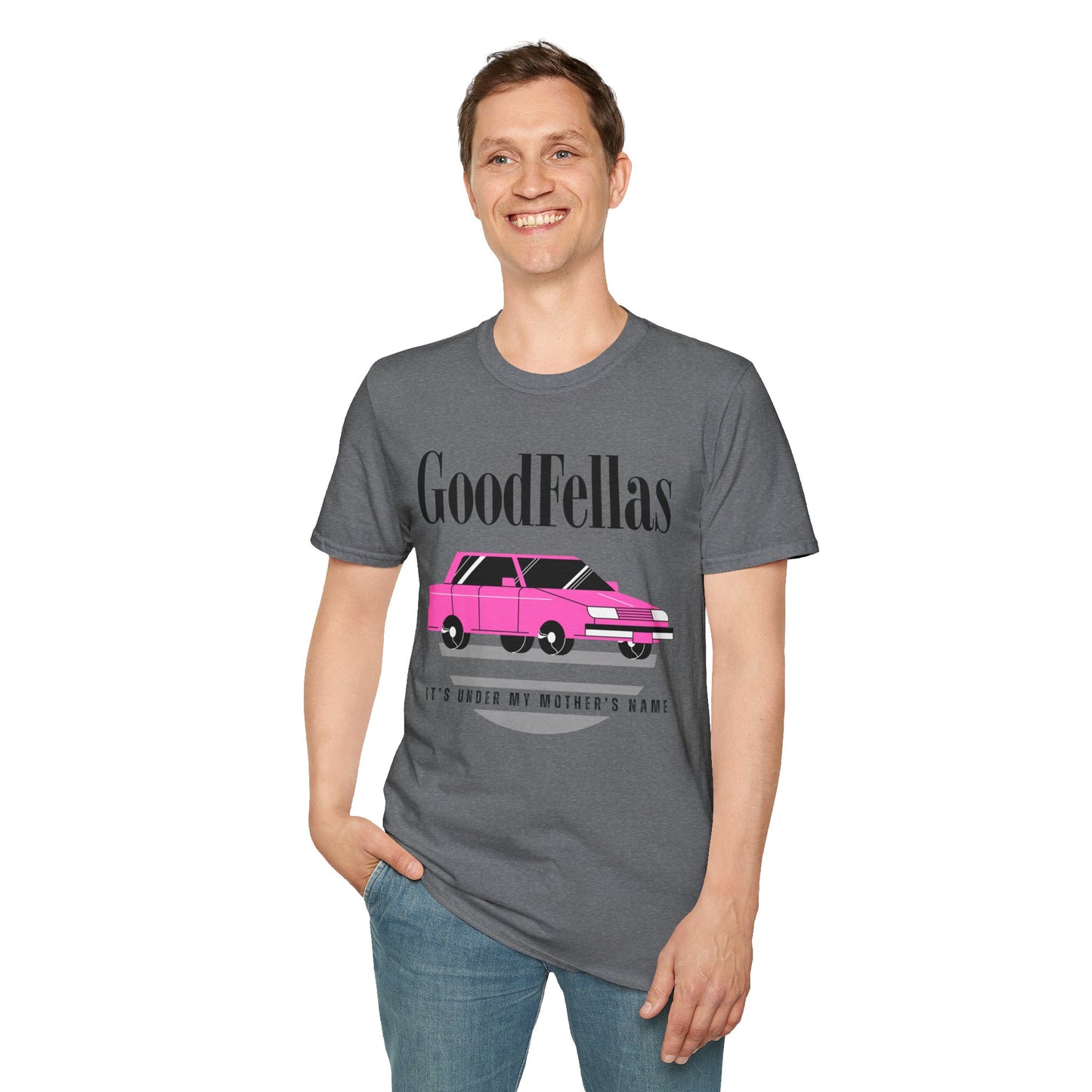 Under My Mother’s Name Graphic Tee – Mob Inspired Retro Car T-Shirt