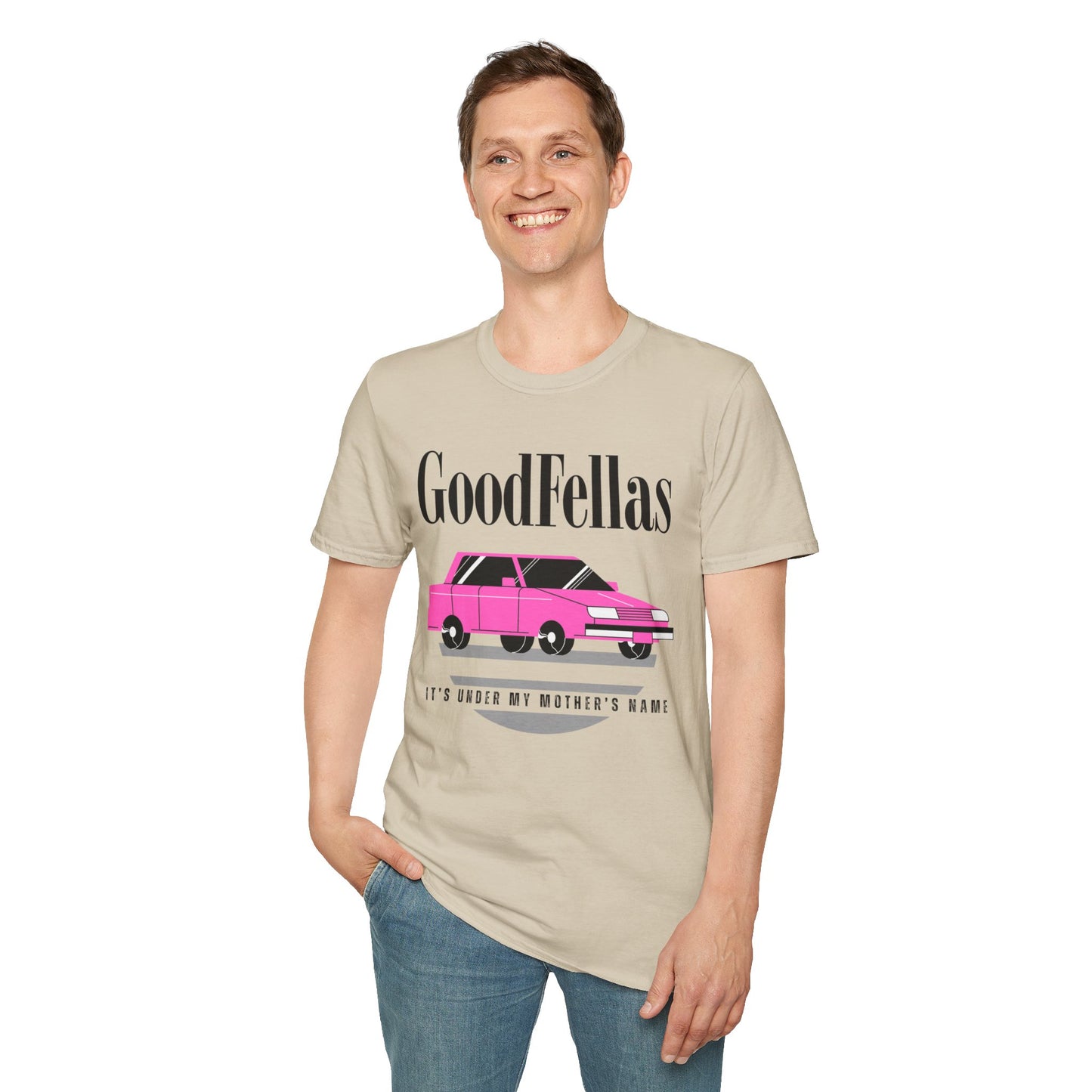 Under My Mother’s Name Graphic Tee – Mob Inspired Retro Car T-Shirt
