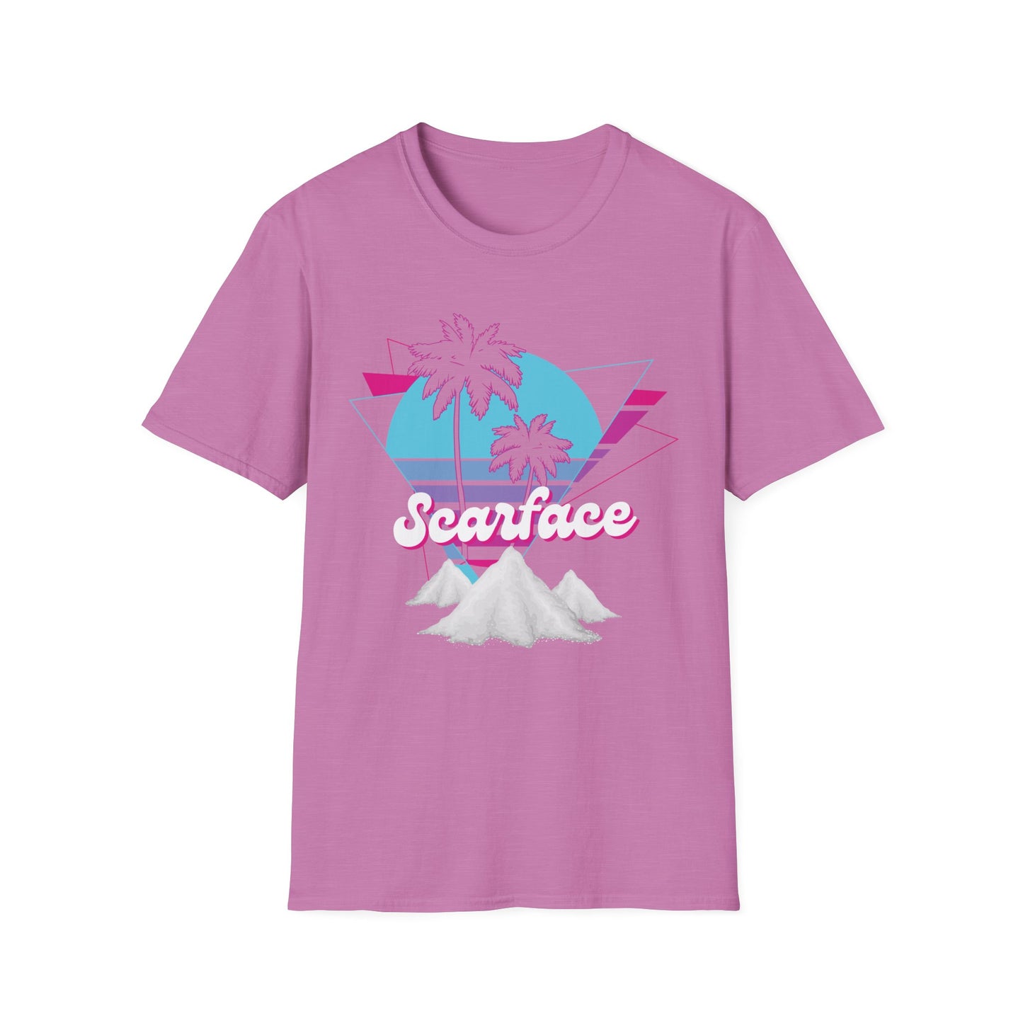 Scarface Neon Empire Graphic T-Shirt – Retro 80s Miami Streetwear Tee