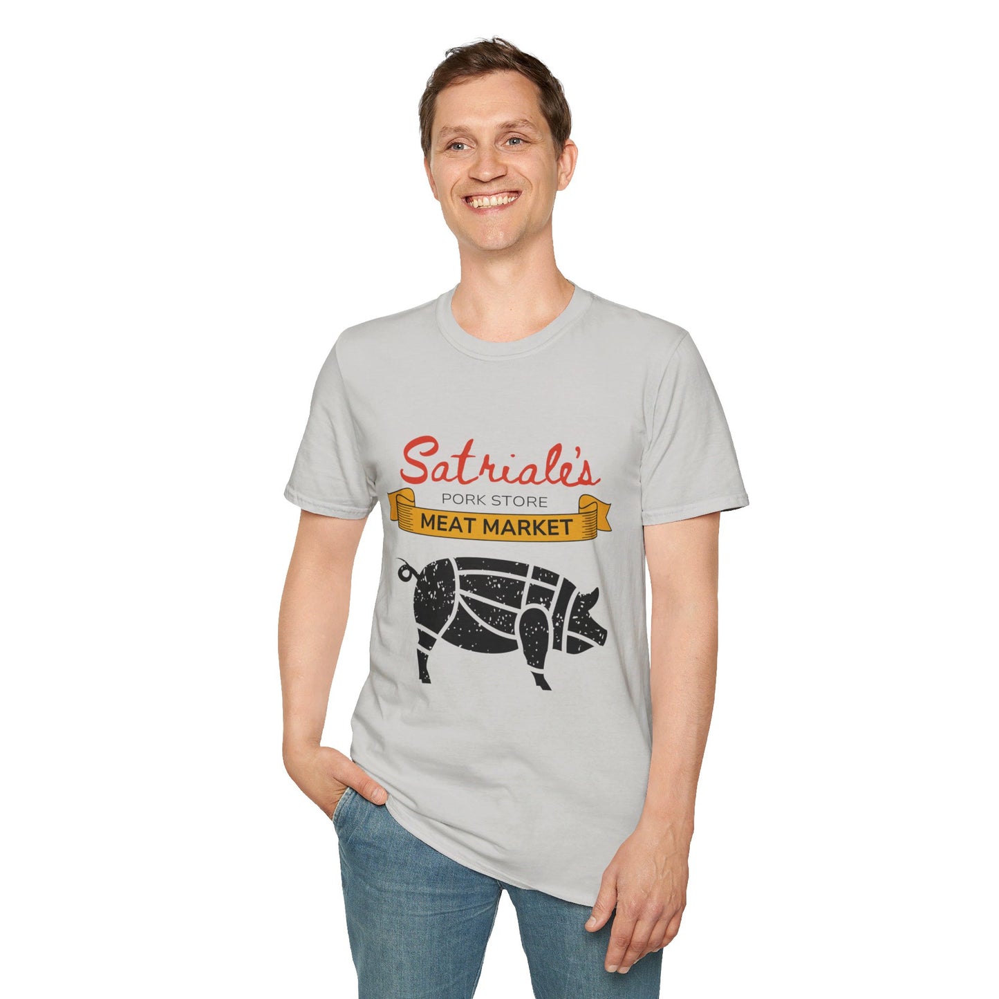 Satriale’s Pork Store T-Shirt – Vintage Meat Market Design