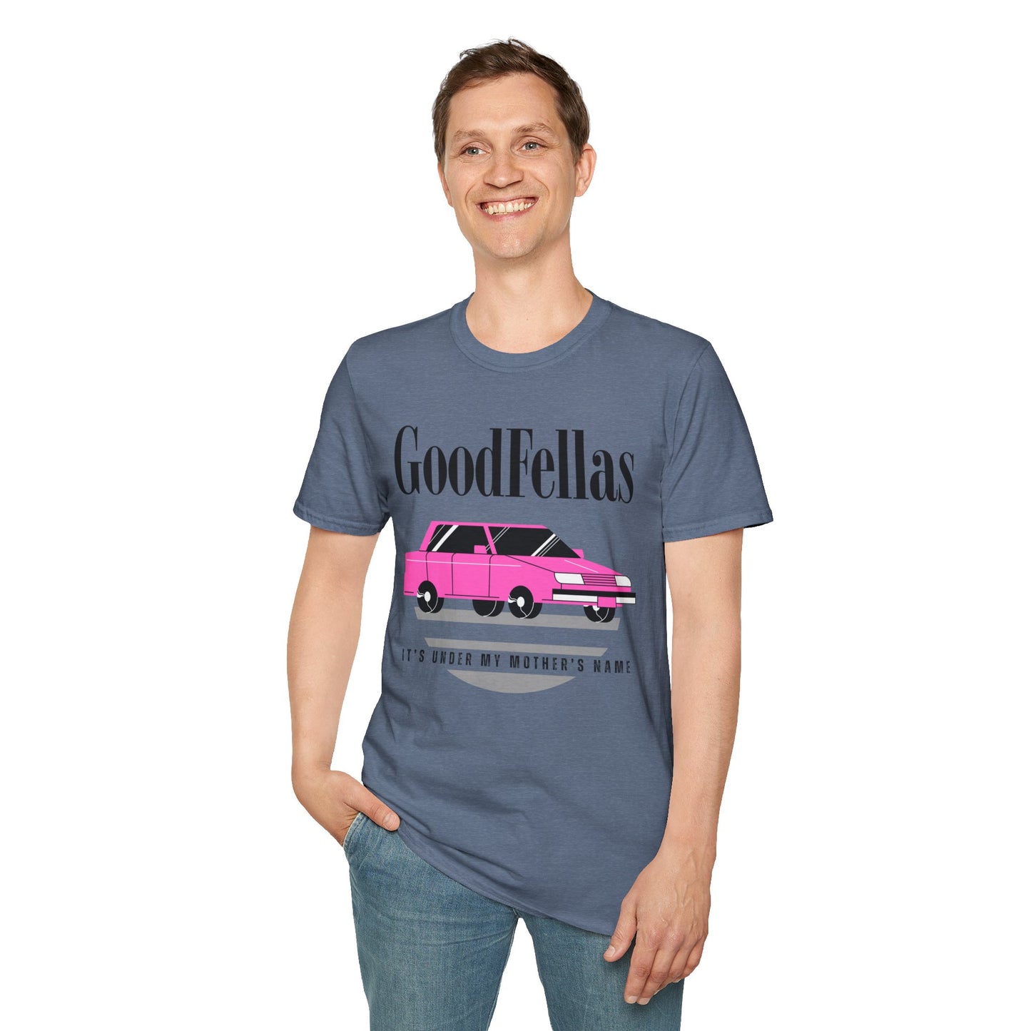 Under My Mother’s Name Graphic Tee – Mob Inspired Retro Car T-Shirt