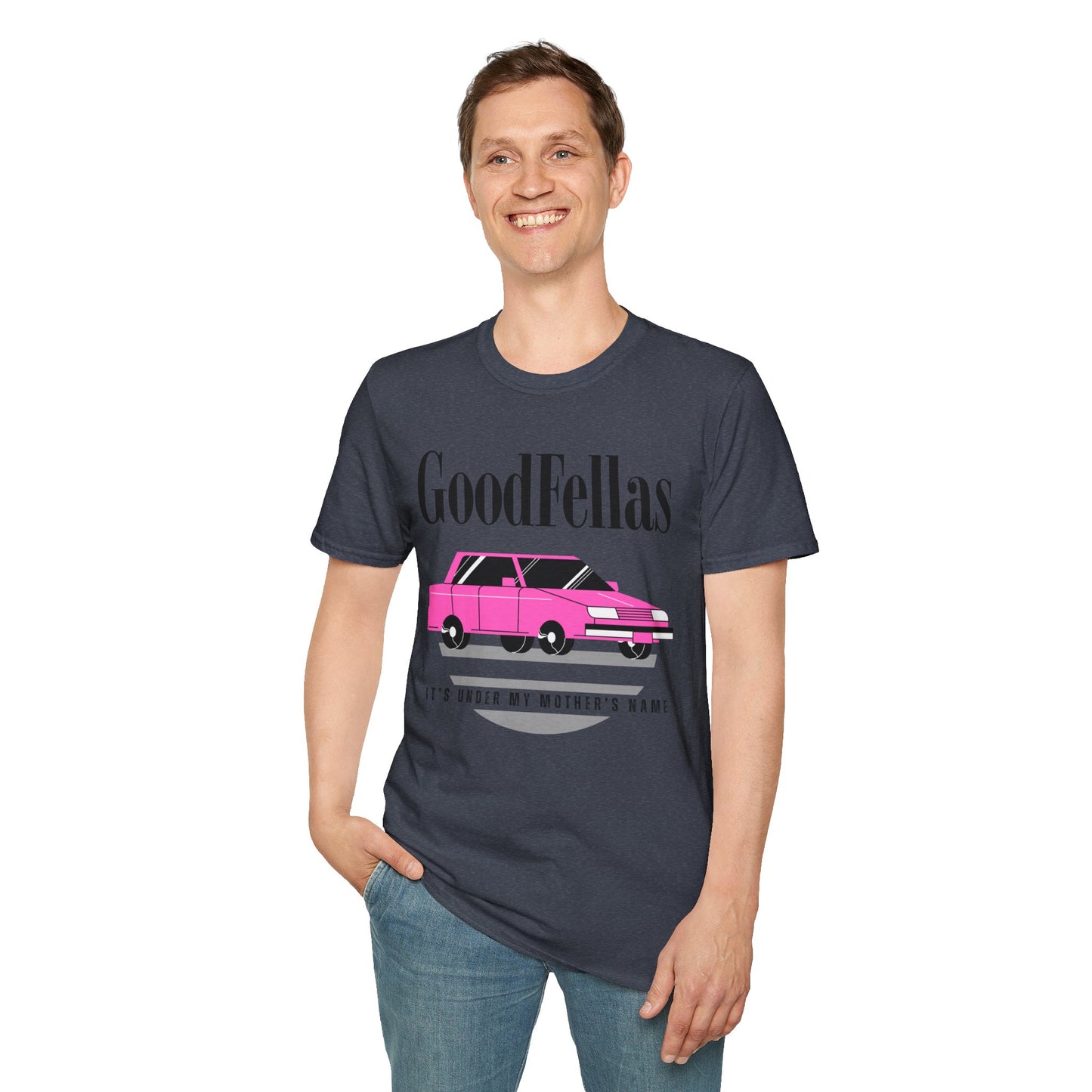 Under My Mother’s Name Graphic Tee – Mob Inspired Retro Car T-Shirt