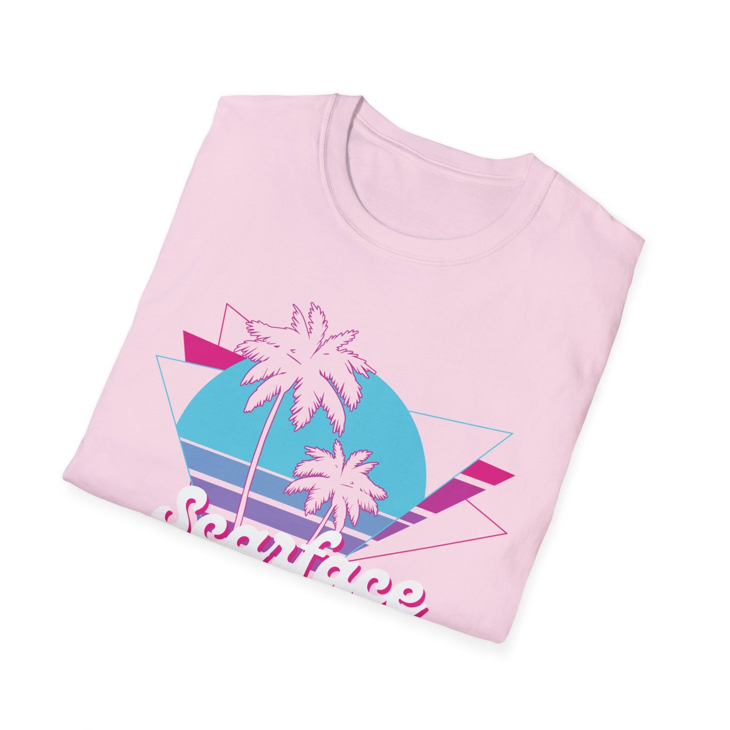 Scarface Neon Empire Graphic T-Shirt – Retro 80s Miami Streetwear Tee