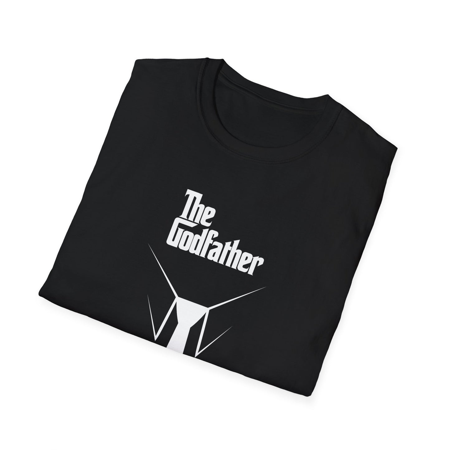 The Don’s Legacy T-Shirt – Iconic Mobster Suit & Rose Graphic Tee