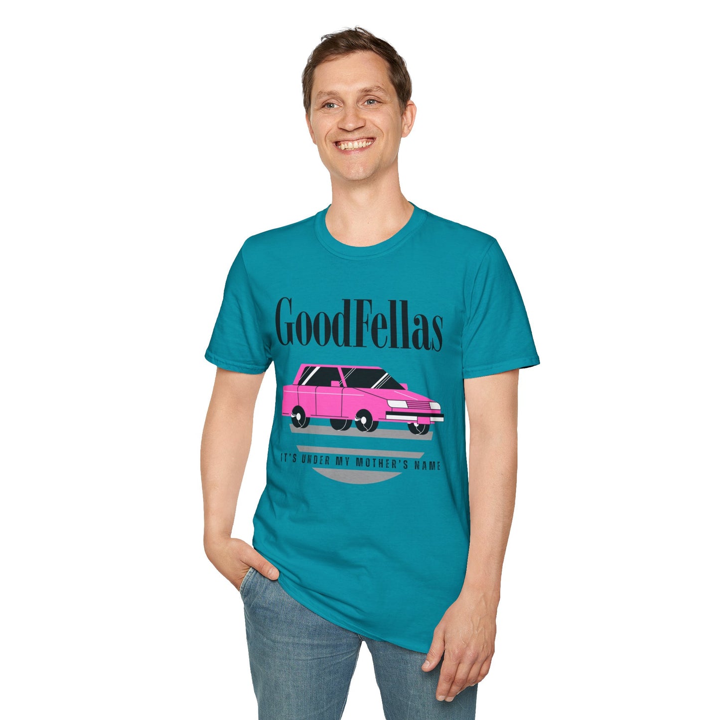 Under My Mother’s Name Graphic Tee – Mob Inspired Retro Car T-Shirt