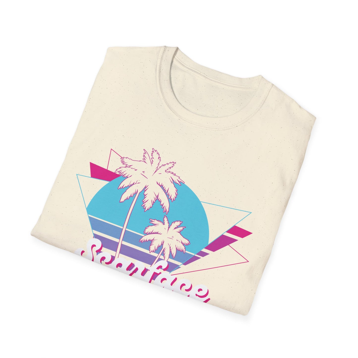 Scarface Neon Empire Graphic T-Shirt – Retro 80s Miami Streetwear Tee