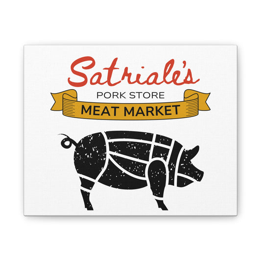 Satriale’s Pork Store Canvas Wall Art