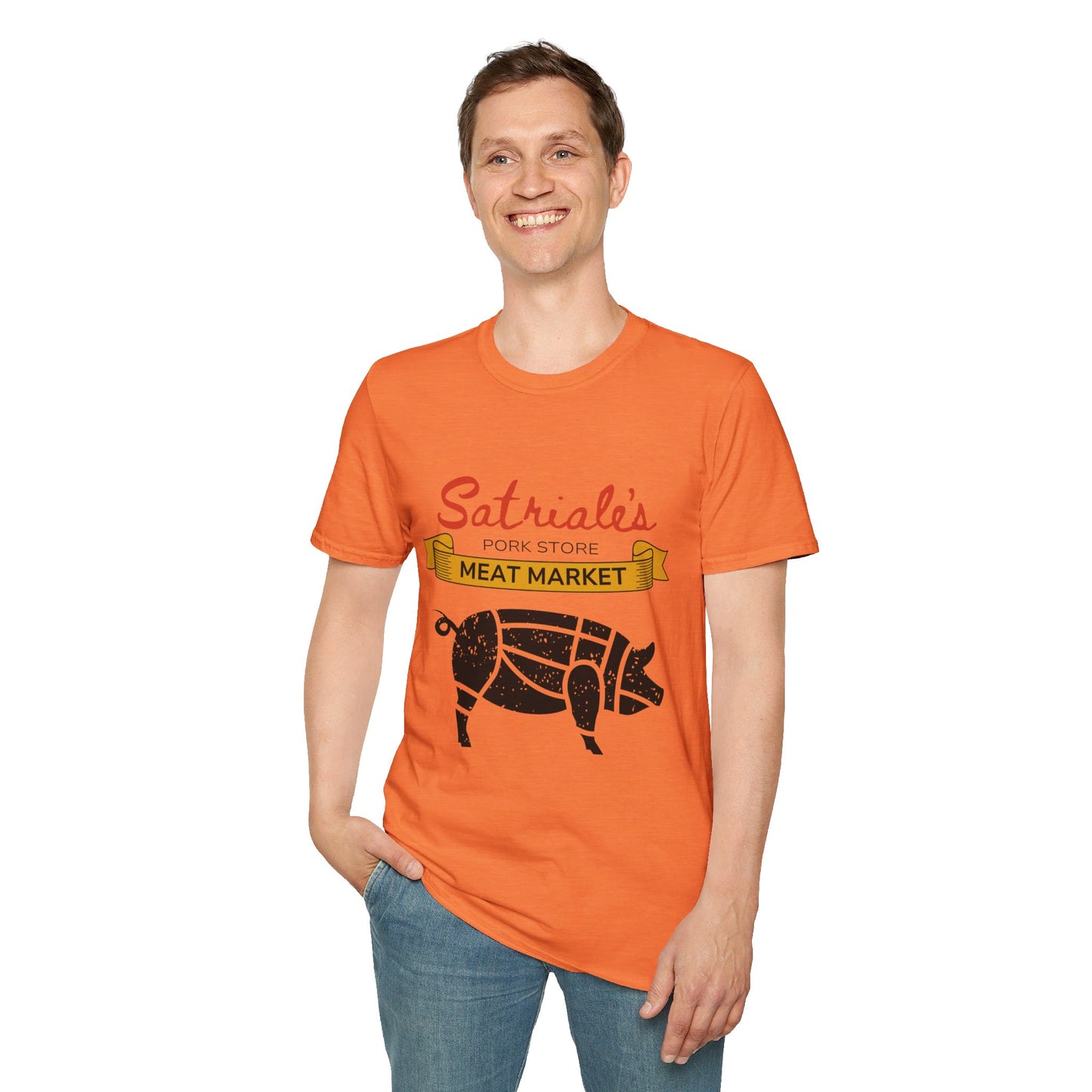 Satriale’s Pork Store T-Shirt – Vintage Meat Market Design