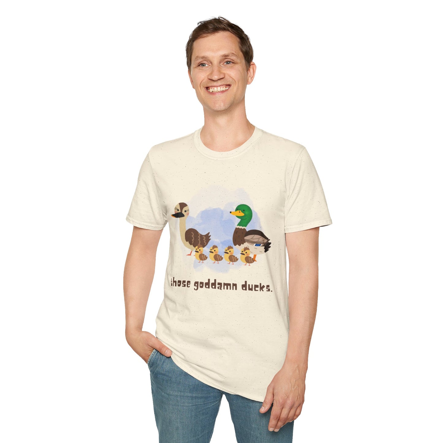 Those Goddamn Ducks – Mob-Inspired Funny Animal Graphic T-Shirt