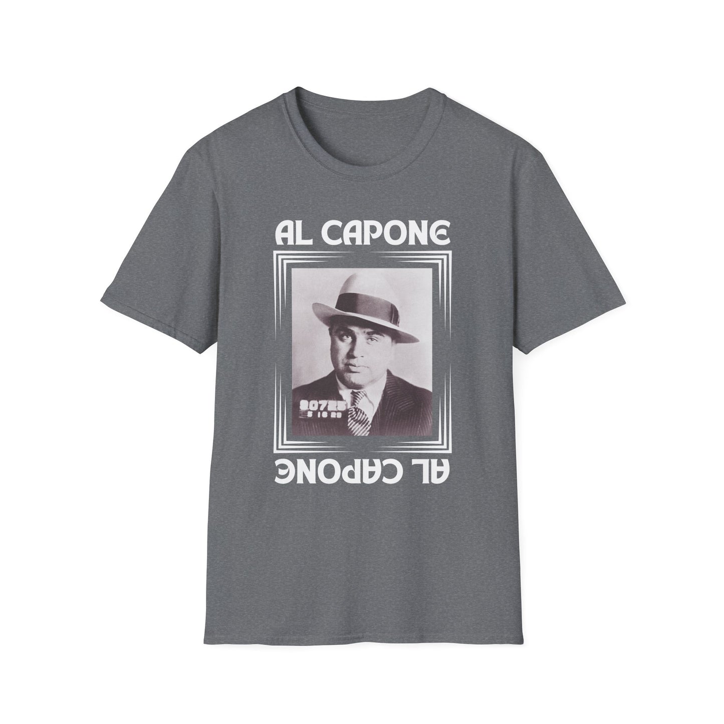 The Untouchable – Al Capone Mugshot Graphic T-Shirt