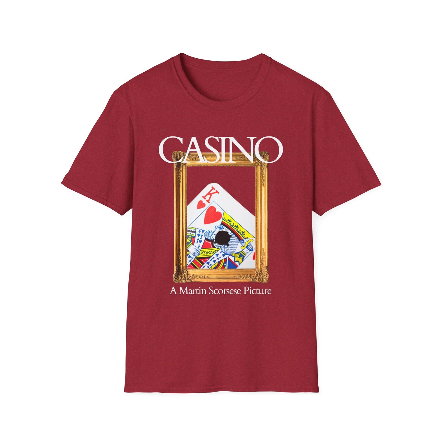 Casino King of Hearts Graphic T-Shirt – Mob Movie Streetwear