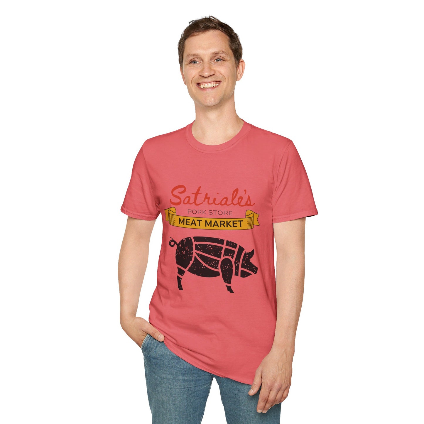 Satriale’s Pork Store T-Shirt – Vintage Meat Market Design