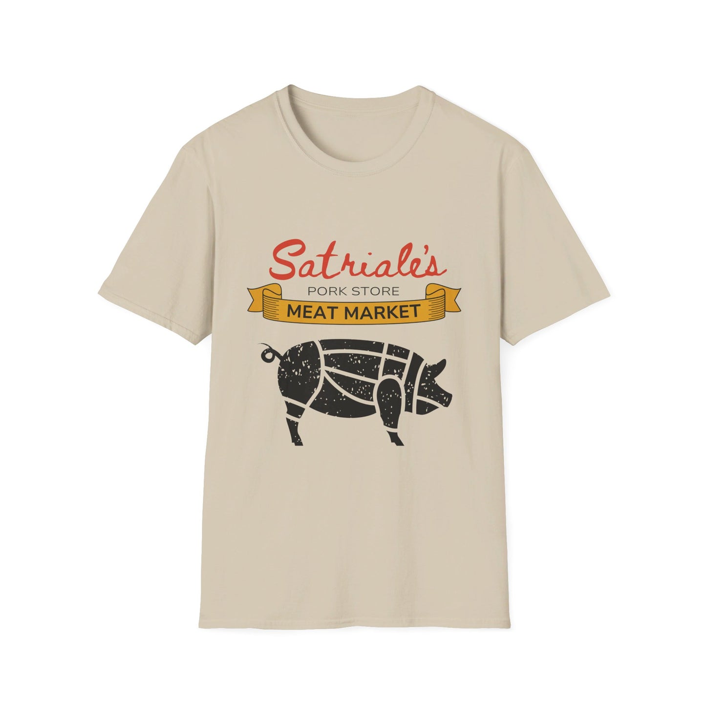 Satriale’s Pork Store T-Shirt – Vintage Meat Market Design