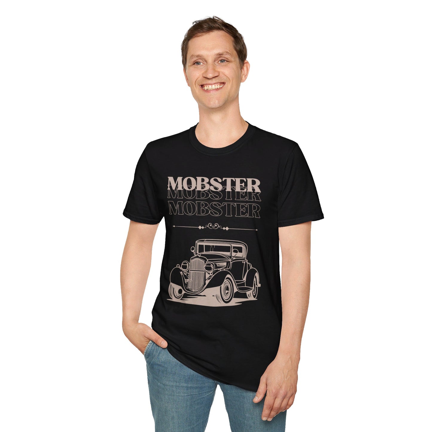 Mobster Ride T-Shirt – Vintage Car Graphic Tee