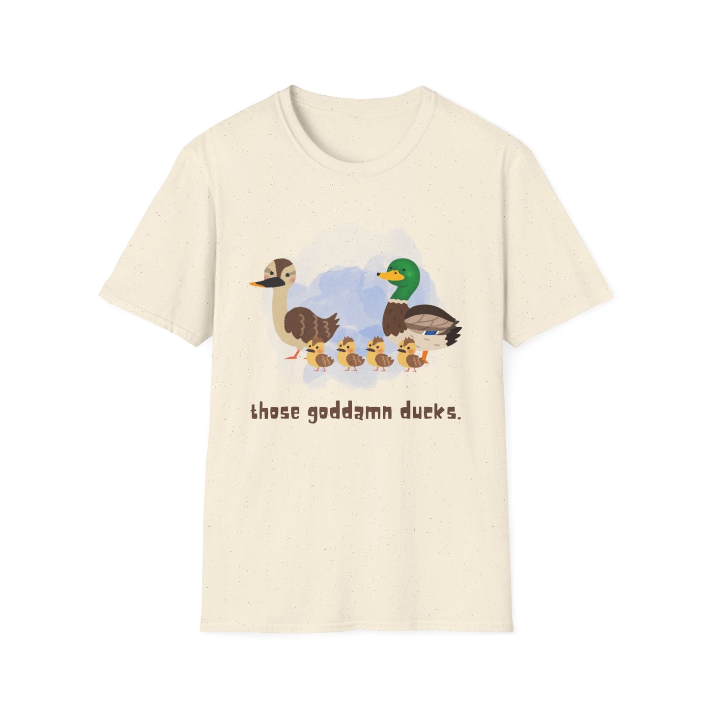Those Goddamn Ducks – Mob-Inspired Funny Animal Graphic T-Shirt