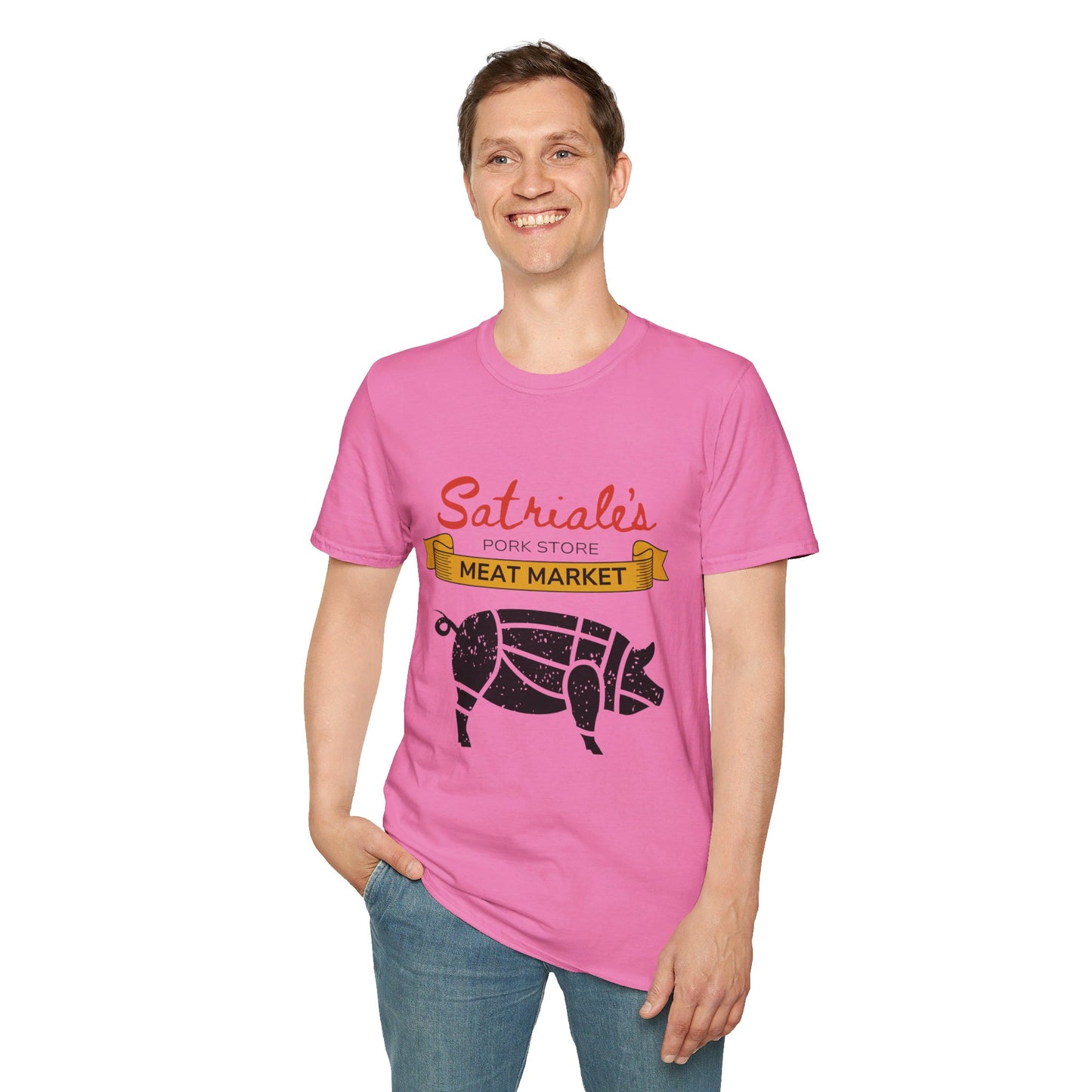 Satriale’s Pork Store T-Shirt – Vintage Meat Market Design