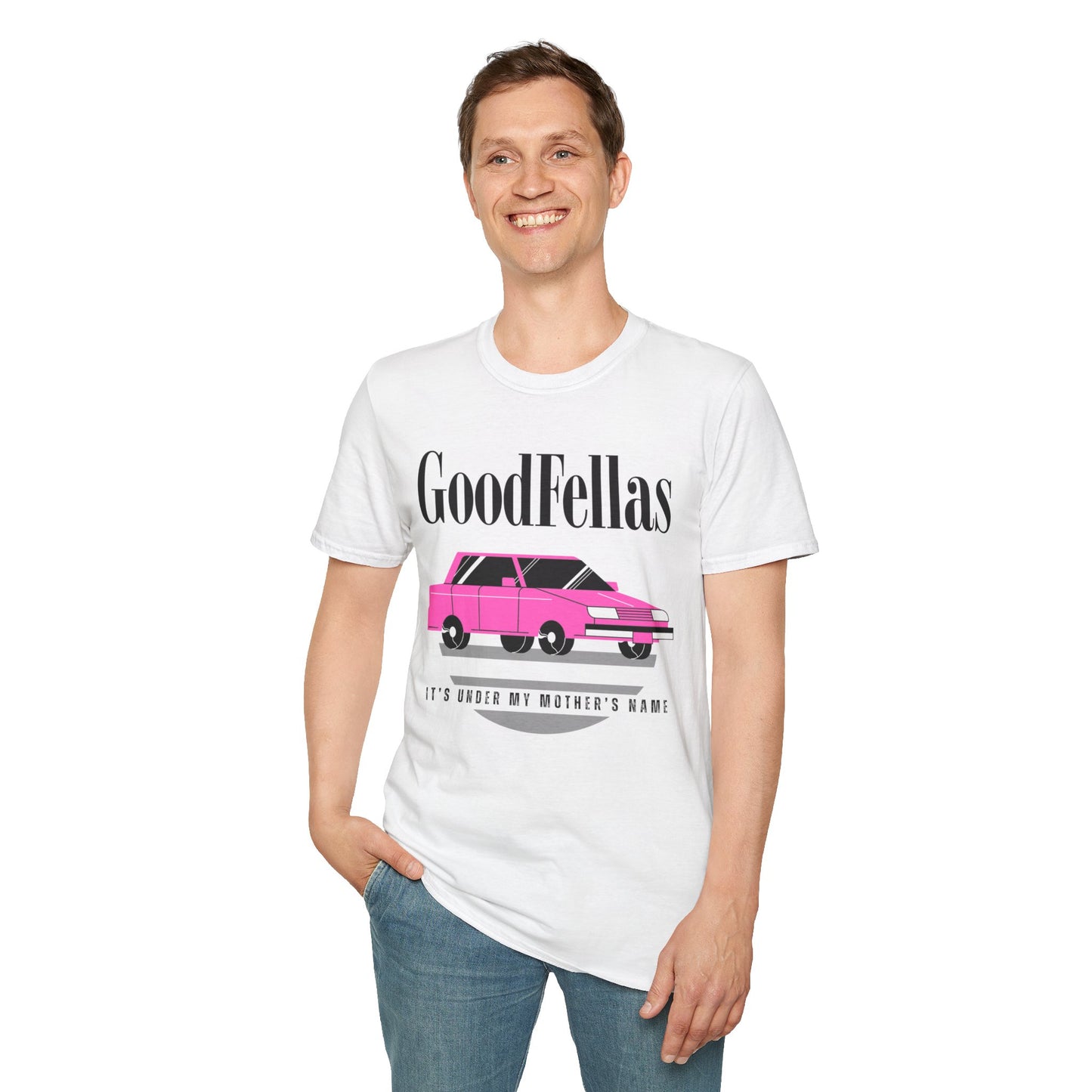 Under My Mother’s Name Graphic Tee – Mob Inspired Retro Car T-Shirt