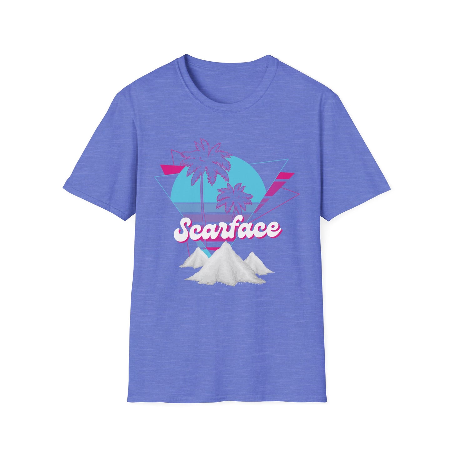Scarface Neon Empire Graphic T-Shirt – Retro 80s Miami Streetwear Tee