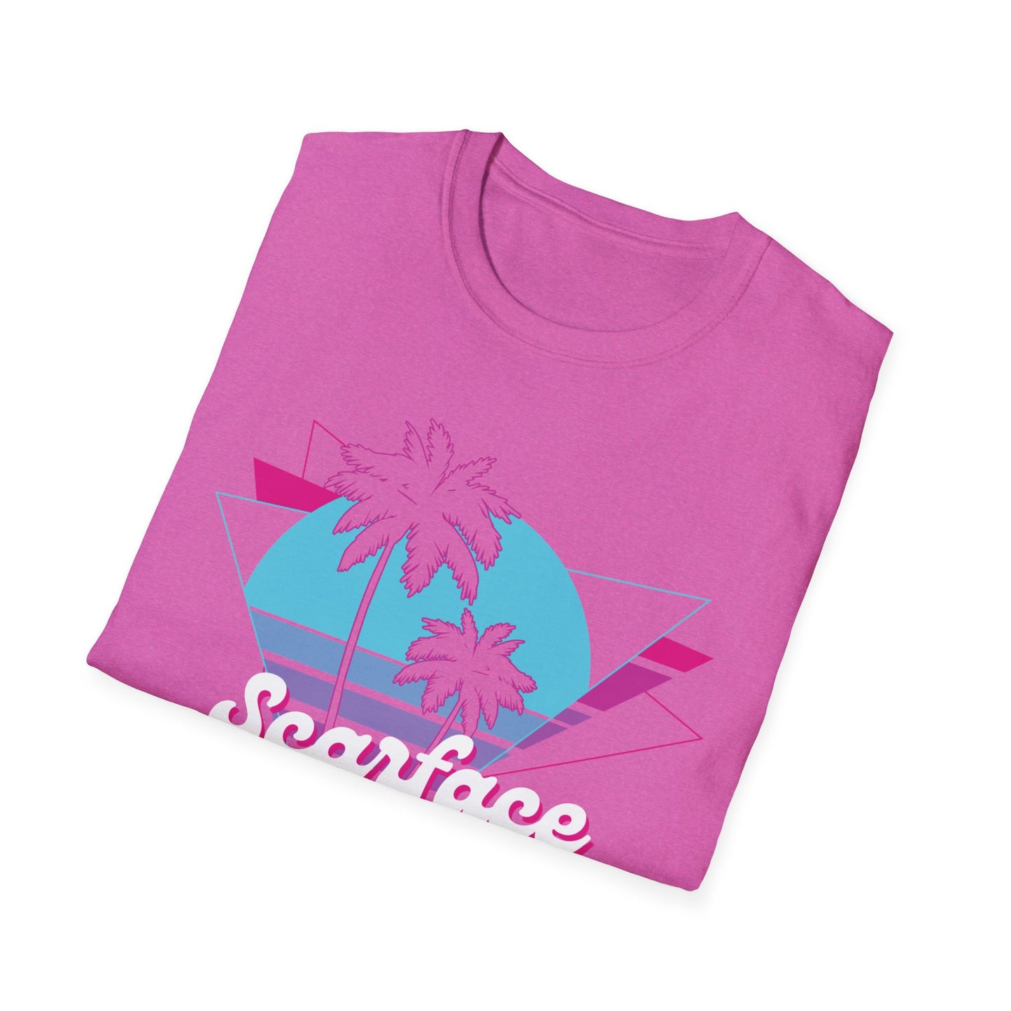 Scarface Neon Empire Graphic T-Shirt – Retro 80s Miami Streetwear Tee