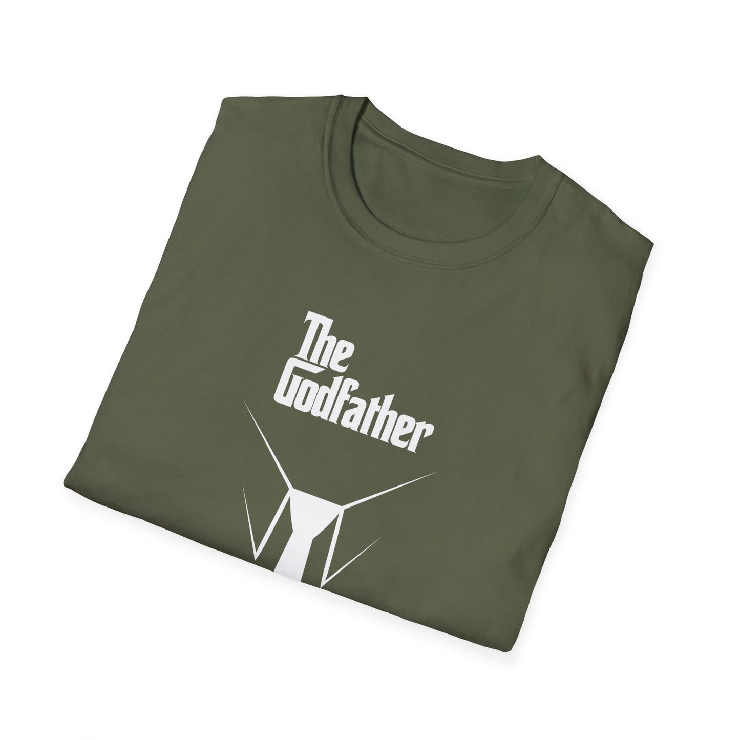 The Don’s Legacy T-Shirt – Iconic Mobster Suit & Rose Graphic Tee