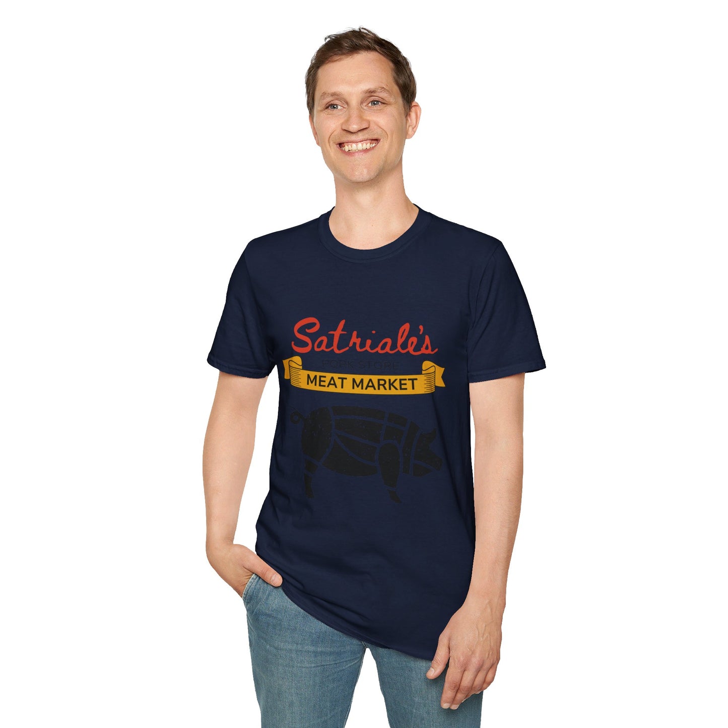 Satriale’s Pork Store T-Shirt – Vintage Meat Market Design