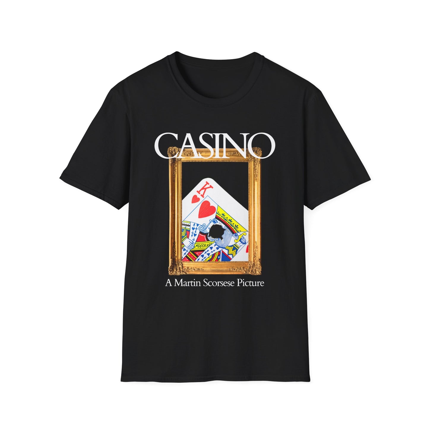 Casino King of Hearts Graphic T-Shirt – Mob Movie Streetwear