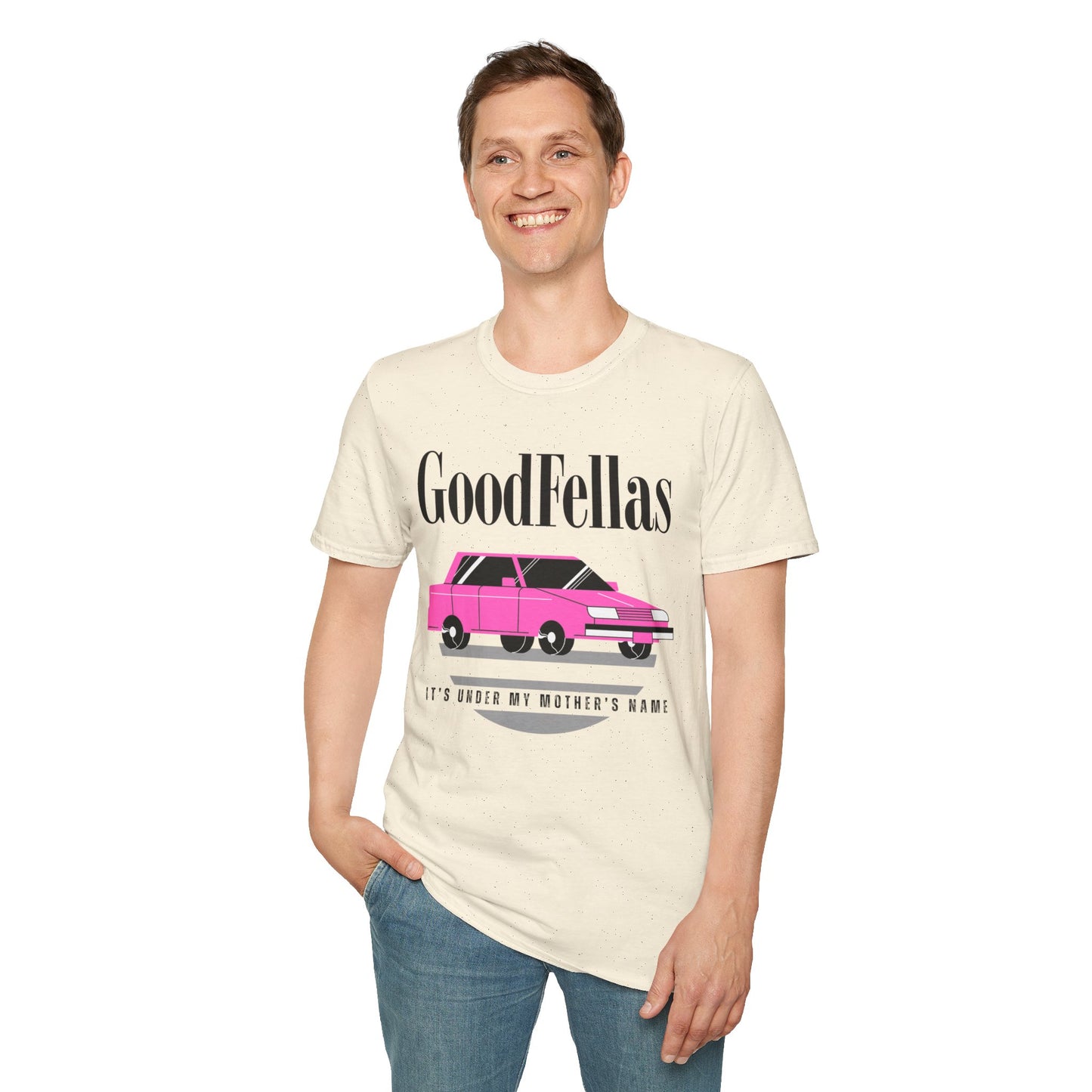 Under My Mother’s Name Graphic Tee – Mob Inspired Retro Car T-Shirt