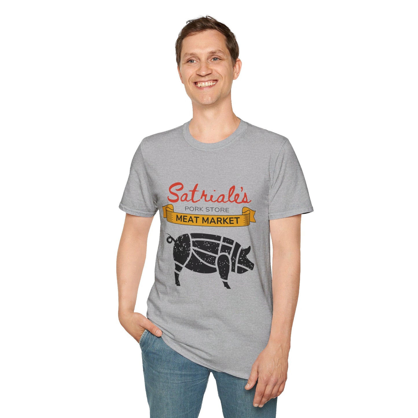 Satriale’s Pork Store T-Shirt – Vintage Meat Market Design