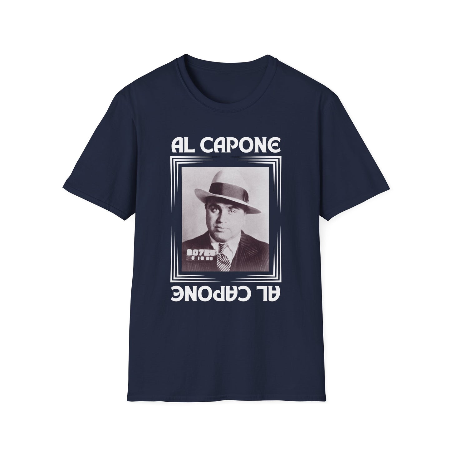 The Untouchable – Al Capone Mugshot Graphic T-Shirt