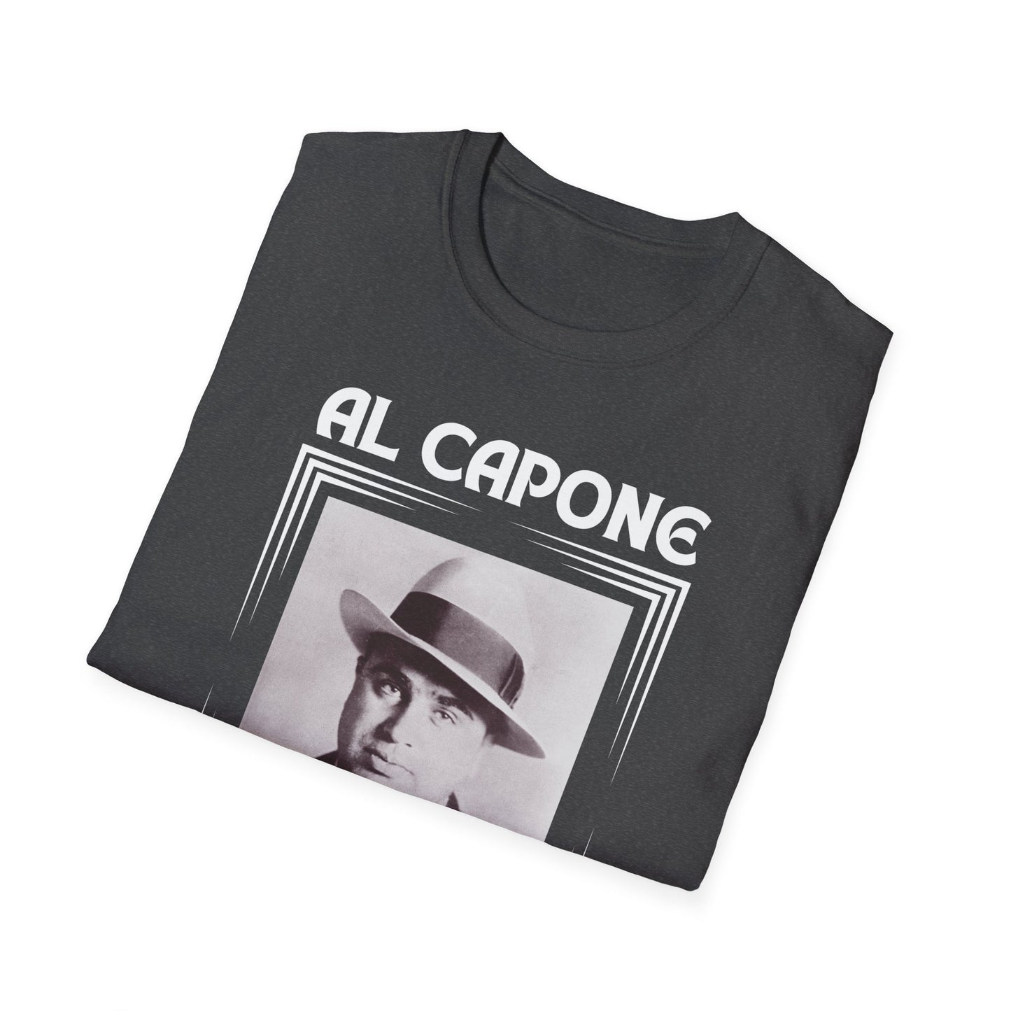 The Untouchable – Al Capone Mugshot Graphic T-Shirt
