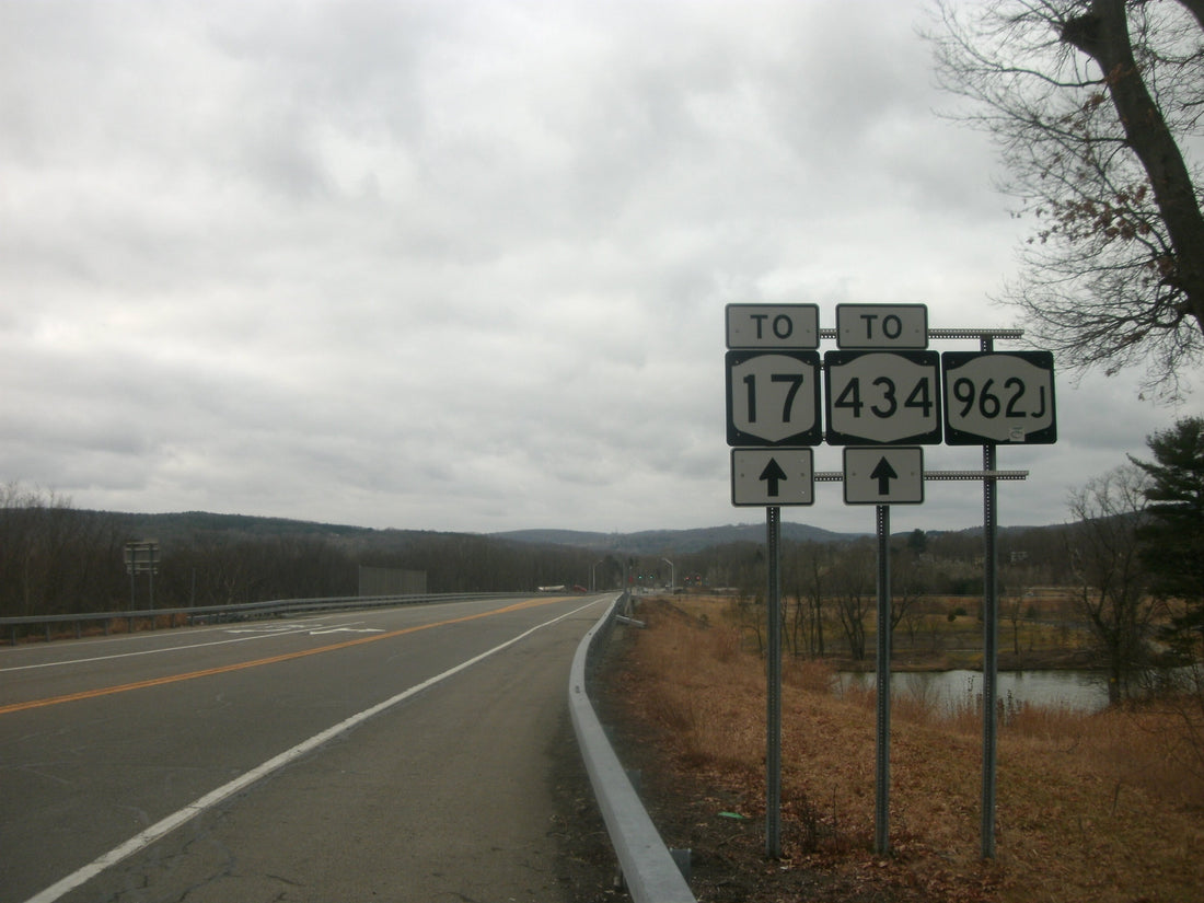 Rural roadway in Apalachin, New York, site of the 1957 Mafia summit