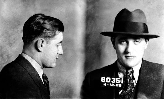 Bugsy Siegel in a 1928 New York Police Department mugshot