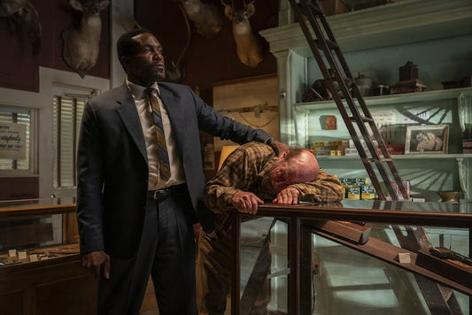 Yahya Abdul-Mateen II and Mark Wahlberg in By Any Means