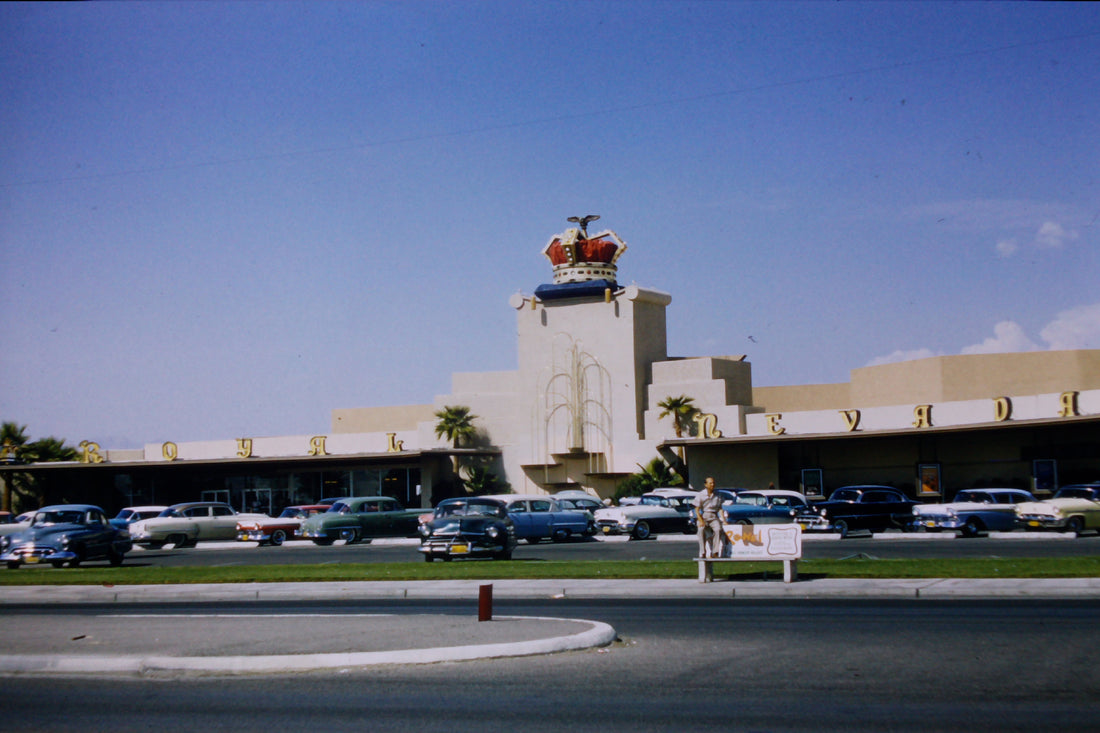 Royal Nevada casino on the Las Vegas Strip in 1957