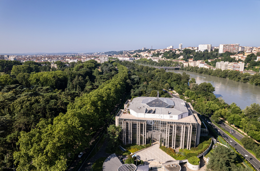 INTERPOL headquarters in Lyon, where Silver Notices coordinate global asset tracing