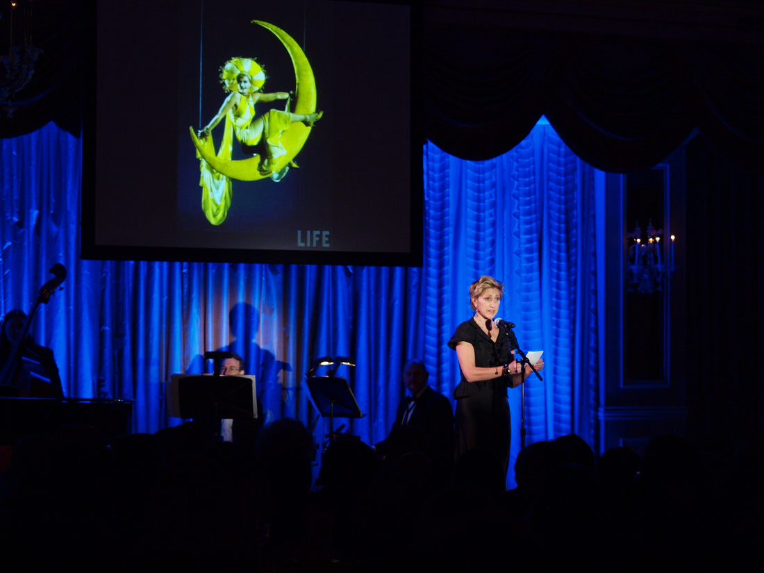 Edie Falco, who played Carmela Soprano, at a 2010 New York gala