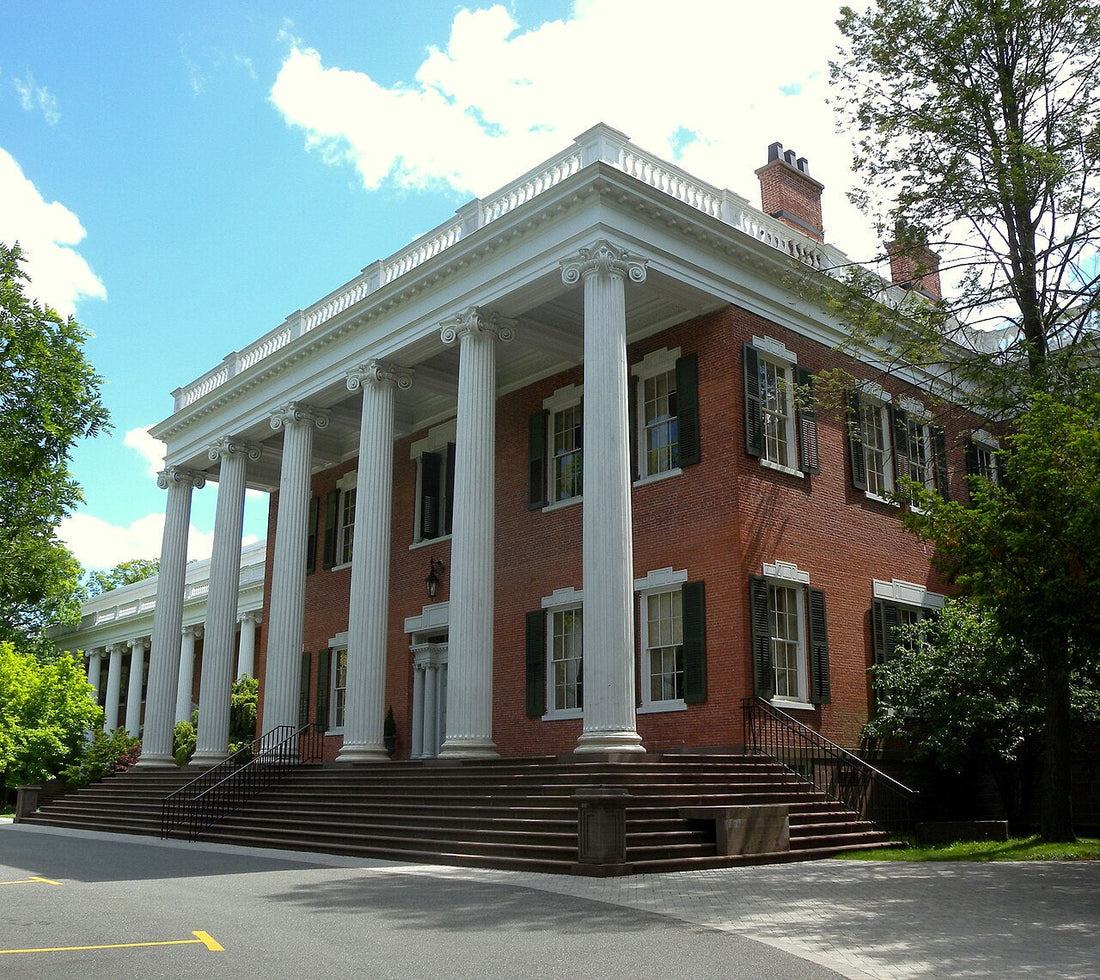 Mead Hall at Drew University where The Sopranos filmed College