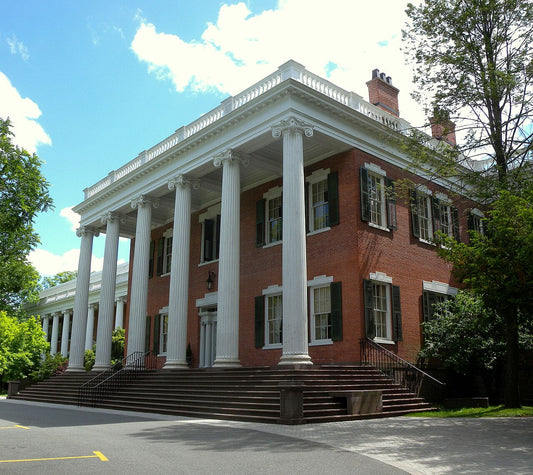 Mead Hall at Drew University where The Sopranos filmed College