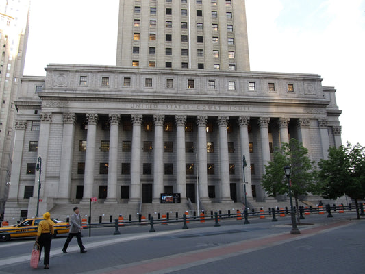 Thurgood Marshall United States Courthouse at Foley Square in Manhattan