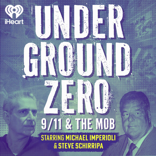 Official UnderGround Zero podcast artwork featuring Michael Imperioli and Steve Schirripa