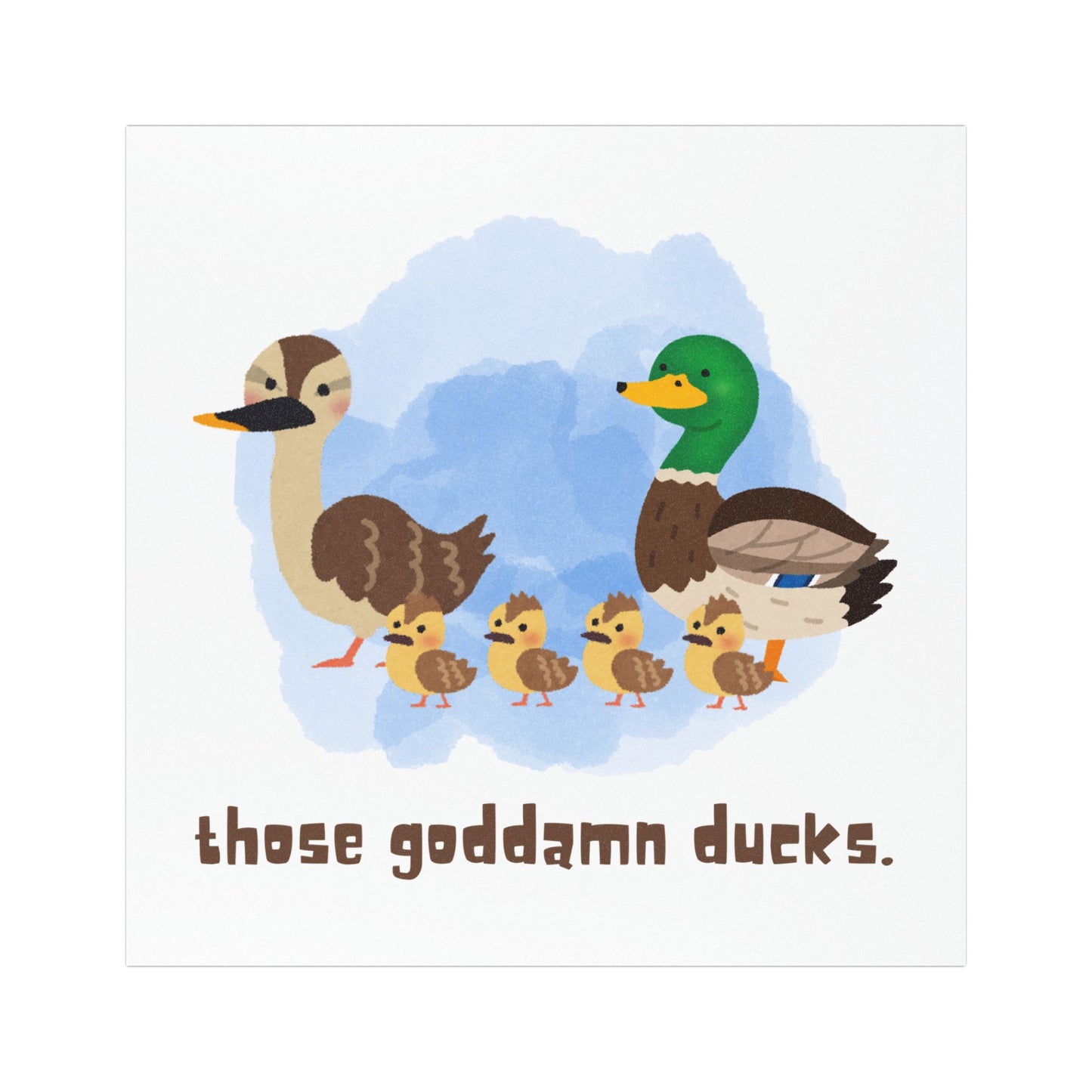 Car Magnet - Those Goddamn Ducks